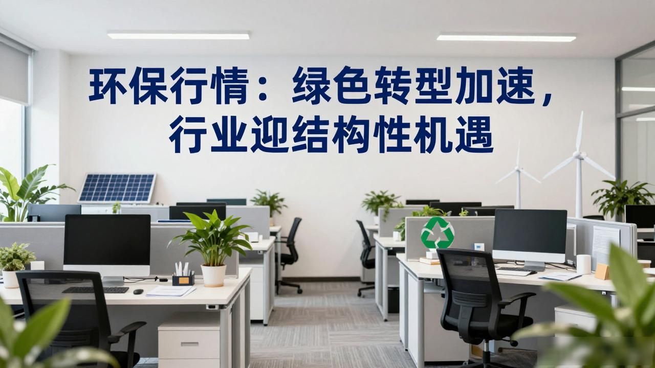 环保行情：绿色转型加速，行业迎结构性机遇