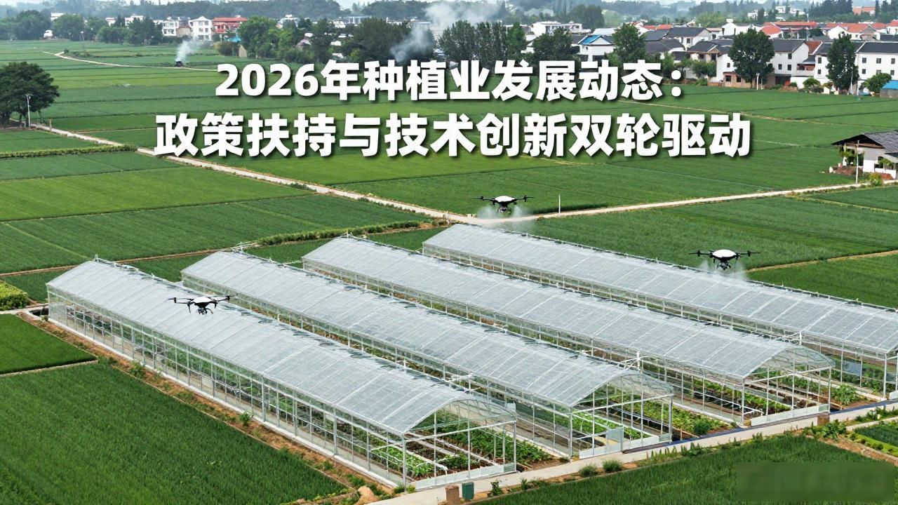 2026年种植业发展动态：政策扶持与技术创新双轮驱动