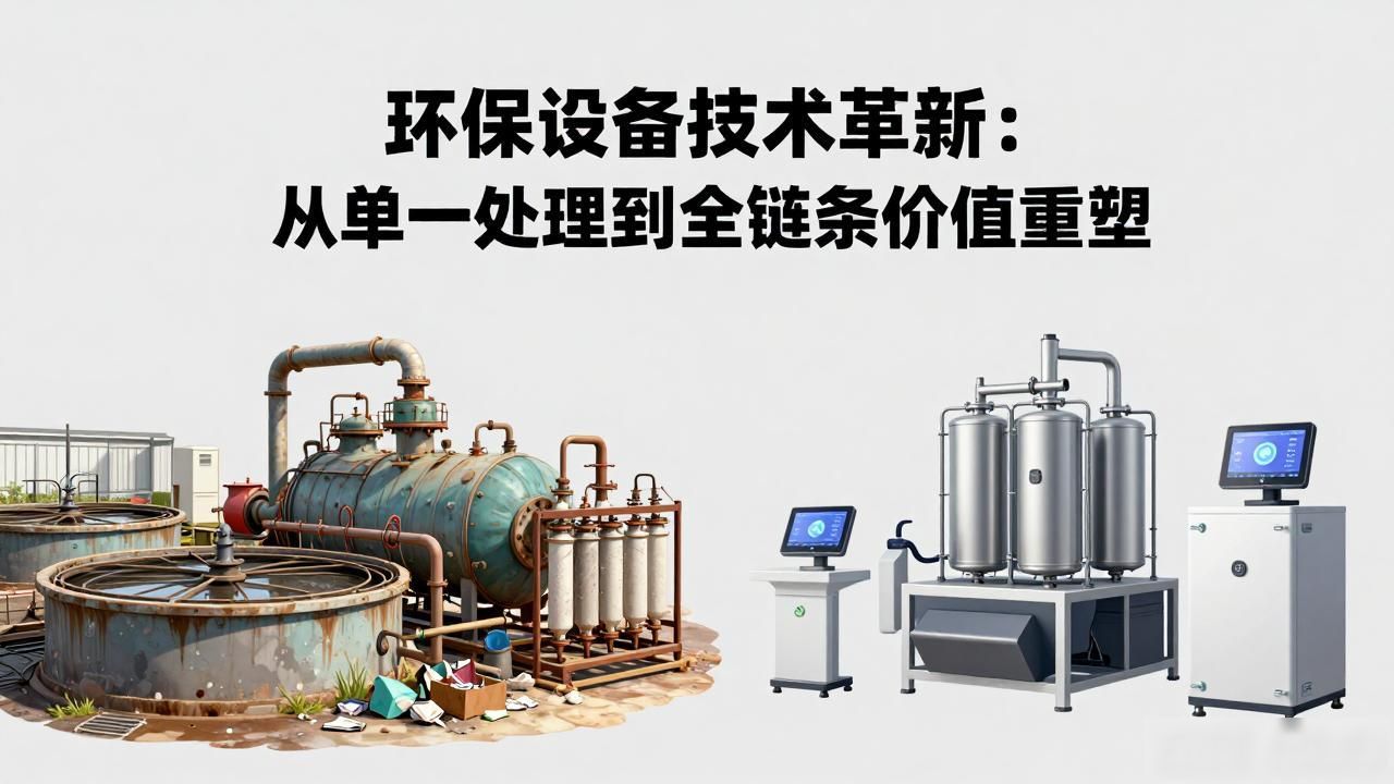 环保设备技术革新：从单一处理到全链条价值重塑