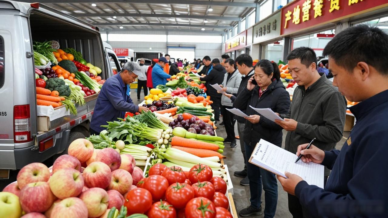做了十几年农产品批发 从产地拉到县城柜台 最头疼的是行情