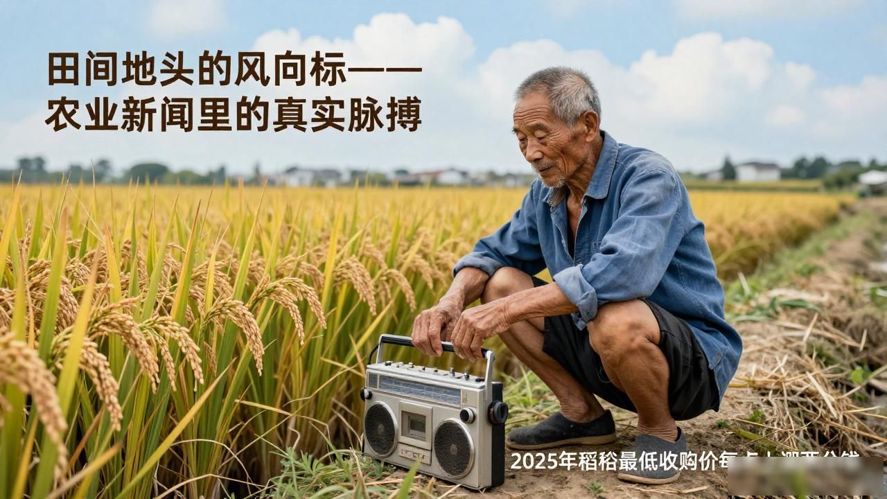 田间地头的风向标——农业新闻里的真实脉搏
