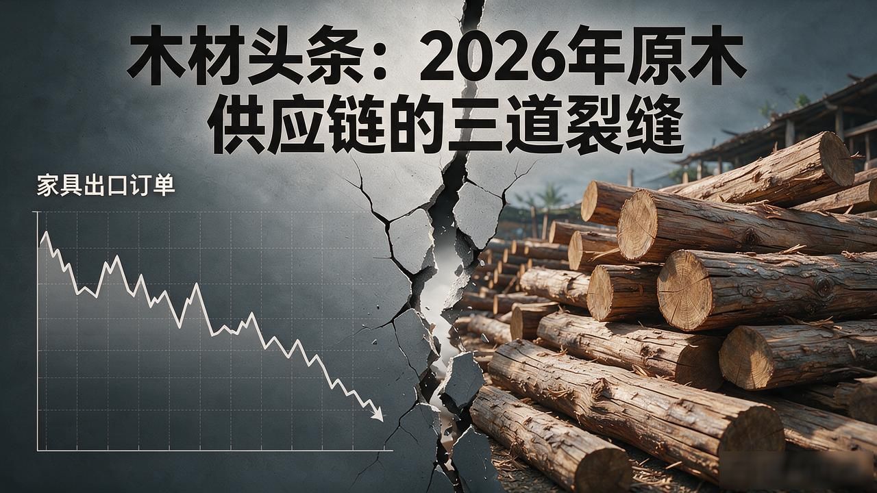 木材头条：2026年原木供应链的三道裂缝
